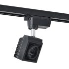 10W 3000K 24° sínes lámpatest fekete Elmark