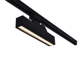 12W CCT 30° sínes lámpatest fekete Elmark