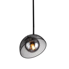 Adonis csillár 1XE27 fekete Elmark