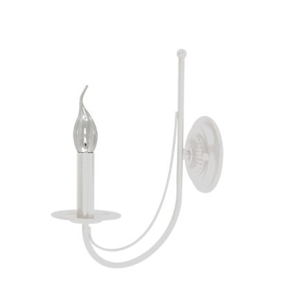 Angela fali lámpa 1XE14 fehér Elmark