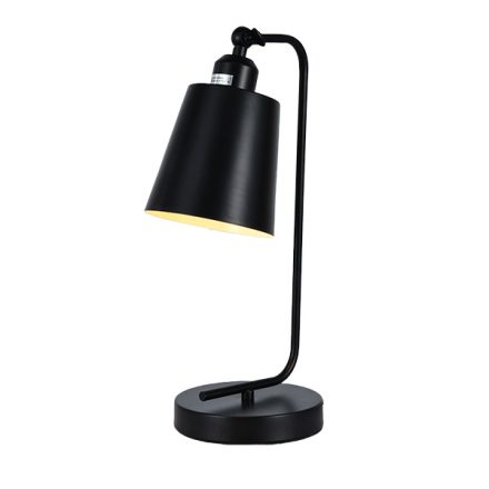 Derek asztali lámpa 1XE27 fekete Elmark