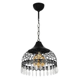 Ebruli függeszték 1XE27 fekete Elmark