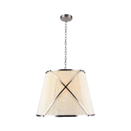 Elizabeth csillár 1XE27 nikkel Elmark