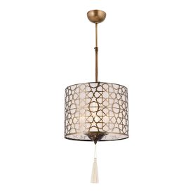 Erba függeszték 1XE27 antik sárgaréz Elmark