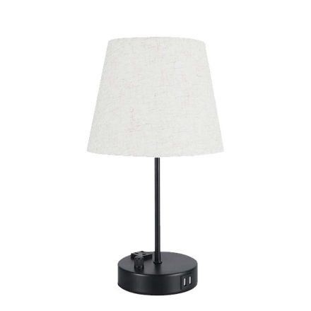 Helena asztali lámpa 1XE27 fehér Elmark