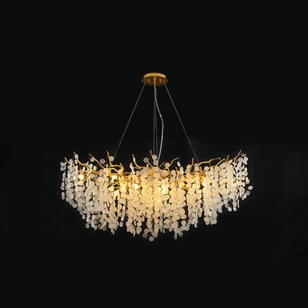 Hugo csillár 13XG9 arany/kristály Elmark