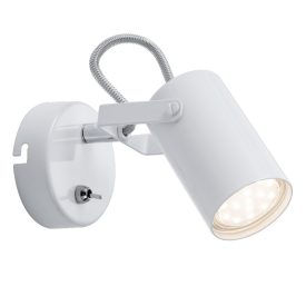 Izzy spot 1xGU10 fehér kapcsolóval Elmark