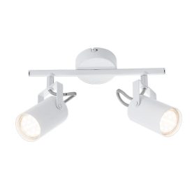 Izzy spot 2xGU10 fehér Elmark