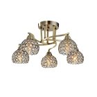 Liza mennyezeti lámpa 5XE14 Elmark