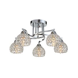 Liza mennyezeti lámpa 5XE14 Elmark