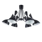 Morgan csillár 6XE14 fekete Elmark