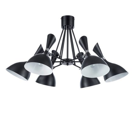 Morgan csillár 6XE14 fekete Elmark