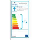 Morgan csillár 6XE14 fekete Elmark