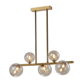 Olena csillár 5XG9 vízszintes arany Elmark