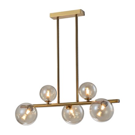 Olena csillár 5XG9 vízszintes arany Elmark