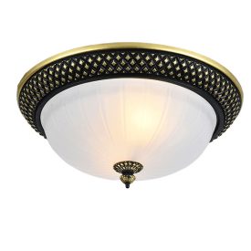 Petra L mennyezeti lámpa 3XE27 480mm fekete Elmark