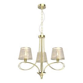 Rebecca csillár 3XE14 arany Elmark