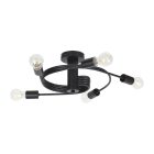 Twist spot 5XE27 fekete Elmark