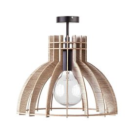 Woody mennyezeti lámpa 1XE27 Elmark