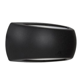 Francy fali lámpa 8,5W 4000K E27 IP66 fekete Elmark