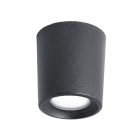 Livia mennyezeti lámpa 6W CCT IP55 fekete Elmark