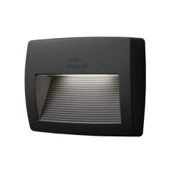 Lorenza LED fali lámpa 7.5W 4000K CCT IP55 fekete Elmark