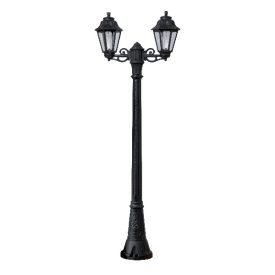 Anna állólámpa 2x6W 4000K IP55 fekete Elmark