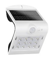 Napelemes LED fali lámpa 7W IP65 solar Elmark