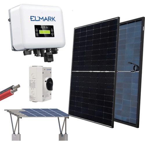  ON GRID napelemes rendszer 1P/8KW készlet 430W panel Elmark