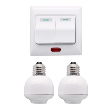 Két csatornás távirányító kapcsoló +2XE27 Elmark