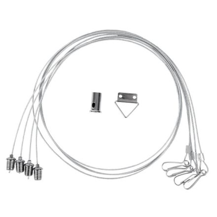 Felfüggesztő vezeték LED panelhez 4db/szett Elmark