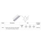 Alumínium profil gipszkartonba belső sarok Elmark