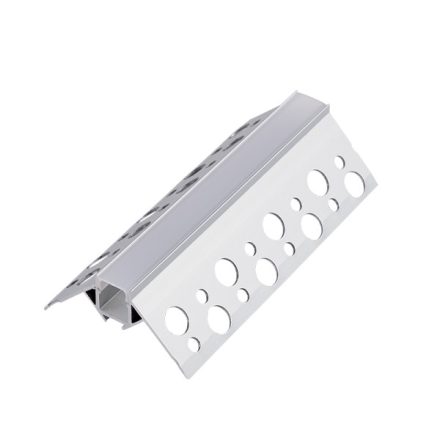 Alumínium profil gipszkartonba süllyesztve külső sarok Elmark