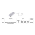 Alumínium profil gipszkartonba süllyesztve Elmark