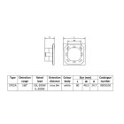 Süllyeszthető mozgásérzkelős kapcsoló ST02A 160°  Elmark