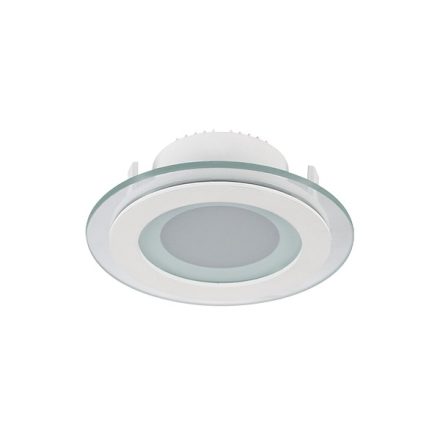 6W 2700K IP40 kerek üveg LED panel Elmark