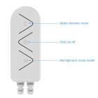 3x3,5W fali lámpa Elmark