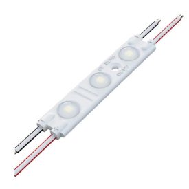 Optikai lencsés modul 3 LED-es 
