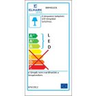 BELLA 40W 4000K-4500K IP65 LED lámpatest inverterrel Elmark