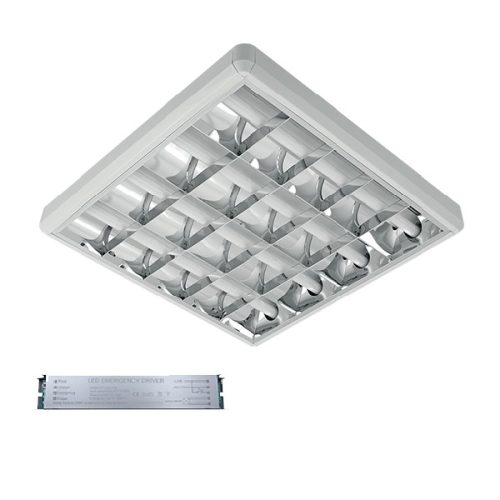 4X9W 4000K IP21 Lena V lámpatest LED fénycsővel felületre szerelhető inverterrel Elmark