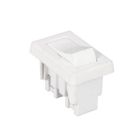 Fehér négyzet süllyesztett kapcsoló V 144/B Elmark