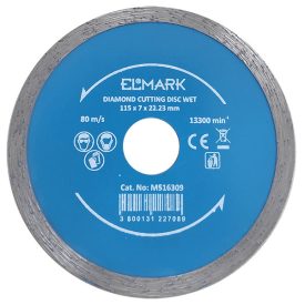   Gyémánt vágókorong tégla, kő és beton 115x22.2mm Elmark