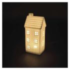 LED kerámia ház 16cm CR2032 IP20 meleg fehér időzítő Emos