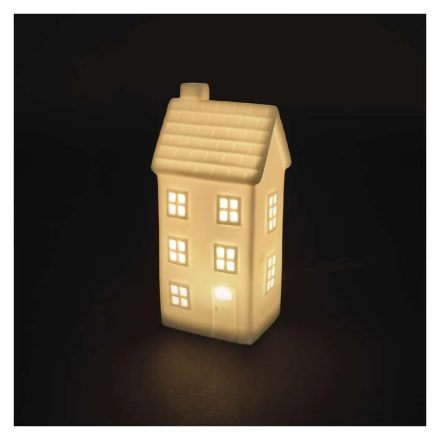 LED kerámia ház 16cm CR2032 IP20 meleg fehér időzítő Emos