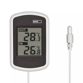 Digitális hőmérő vezetékes Emos