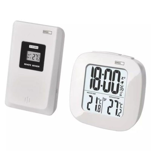 Hő- és nedvességmérő 2× 1,5 V AAA Emos