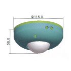 Mozgásérzékelő (PIR) IP20 6m 360° Emos