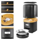 Pet Care állateledel adagoló 4L fekete Emos