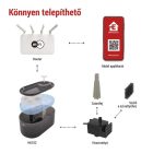 GoSmart háziállat itató 2,6L szürke WI-FI Emos