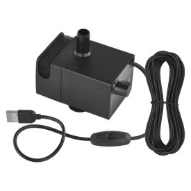   Tartalék vízszivattyú okos vízszökőkutakhoz fekete Emos